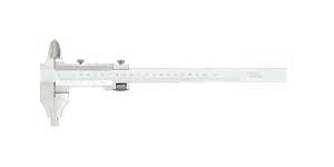 Vernier Caliper with Basic and Outside Measuring Jaws