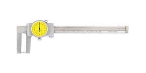 Dial Caliper with Round Measuring Points for Outside Grooves