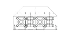 Multi Funktion angetriebene Spindel