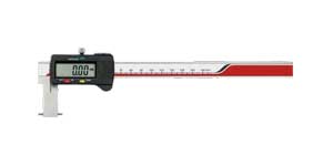 Digital Caliper with Round Measuring Points for inside Grooves