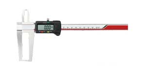 Double inside Groove Digital Caliper with knife-edged Measuring faces