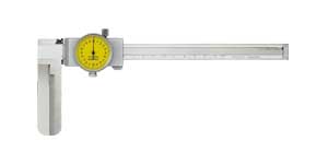 Dial Caliper with Long internal Measuring Jaws